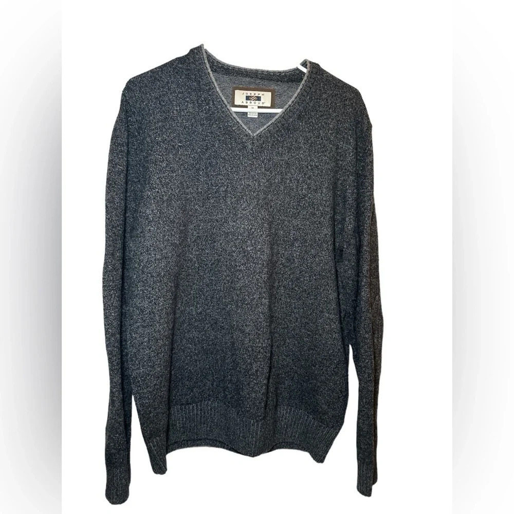 Joseph Abboud wool blend grey sweater